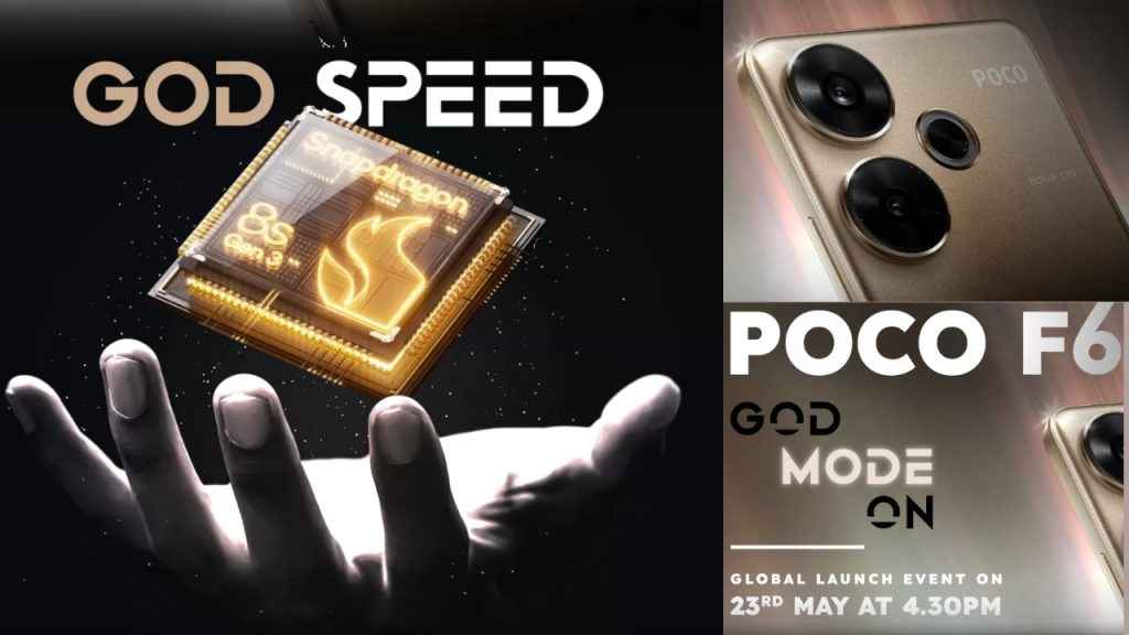 Poco F6 5G launching with Snapdragon 8 Gen 3 globally
