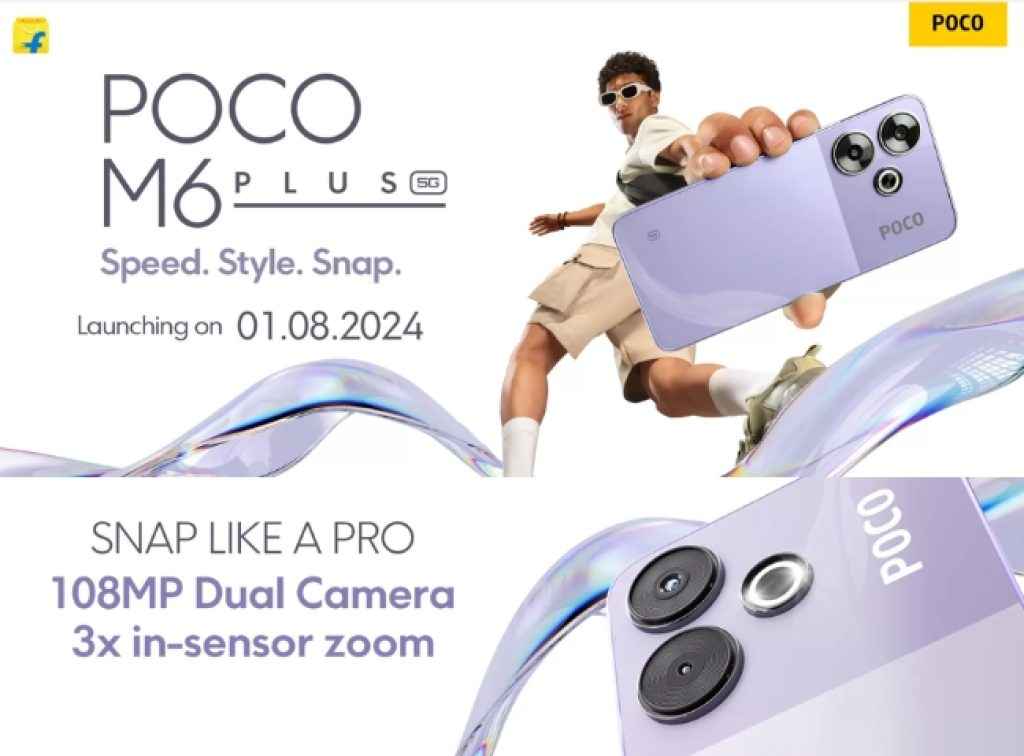 Poco M6 Plus Launch