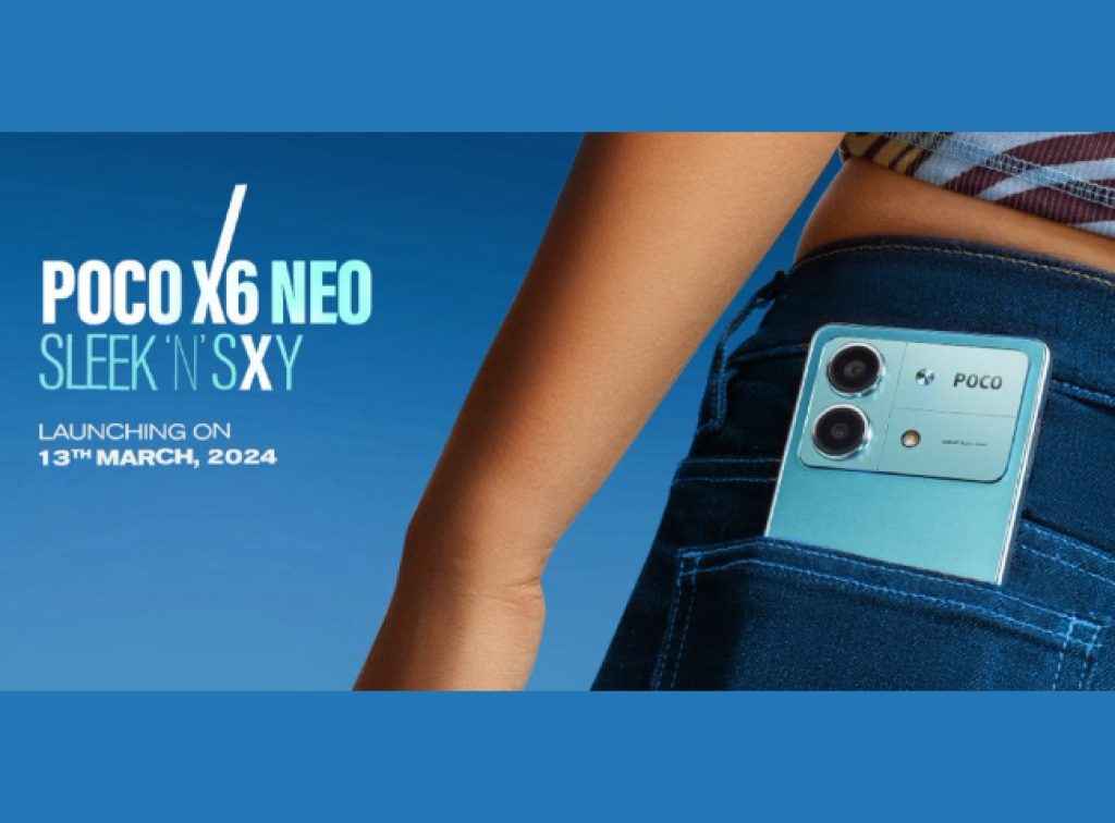Poco X6 Neo India launch today 