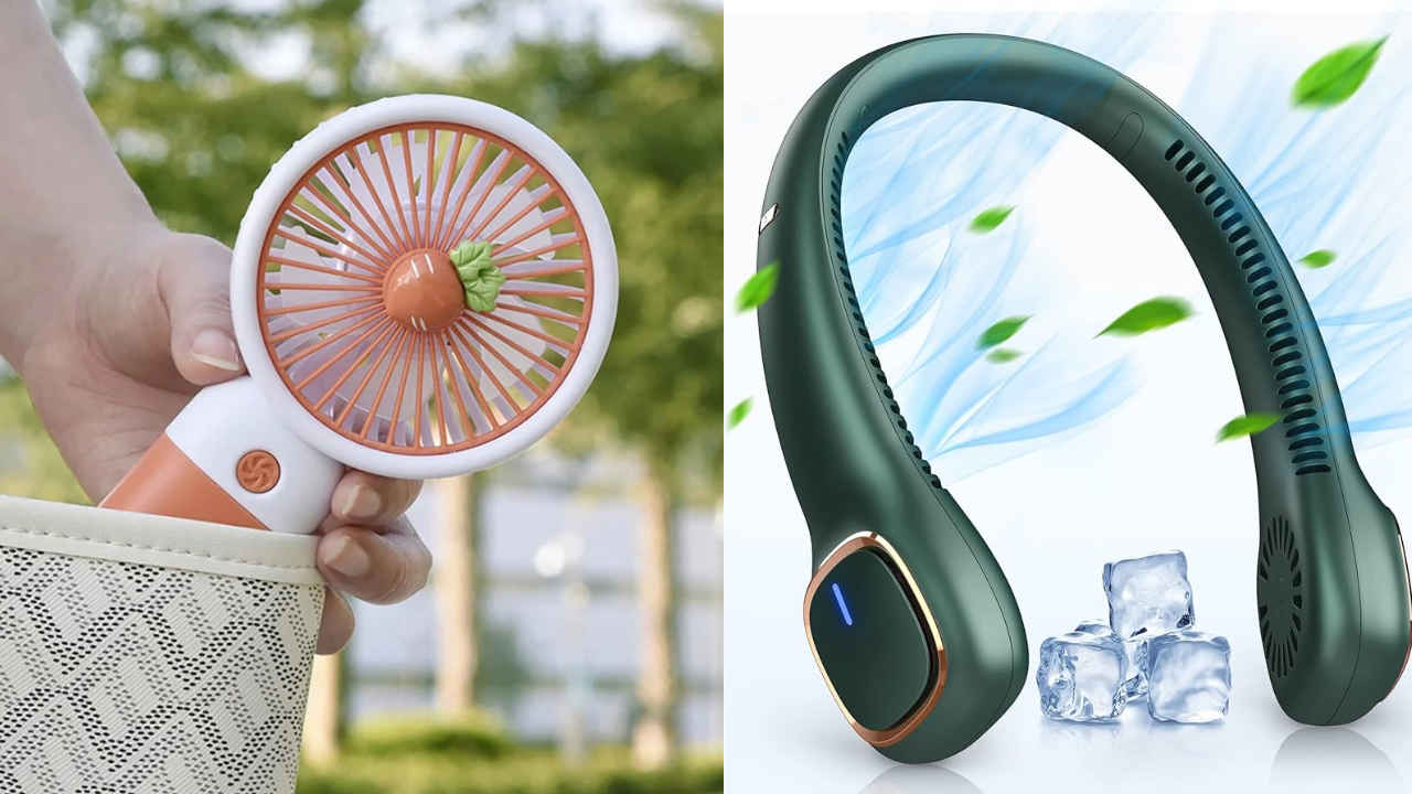 1000 रुपए से कम में AC वाली कूलिंग! ये 5 पोर्टेबल फैन देते हैं गर्मी में सर्दी के मज़े, जेब में भी हो जाएंगे फिट