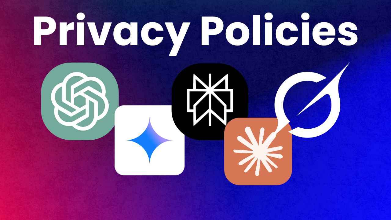 How Grok, ChatGPT, Claude, Perplexity, and Gemini handle your data for AI training