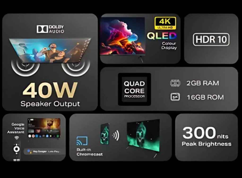 QLED Smart Tv