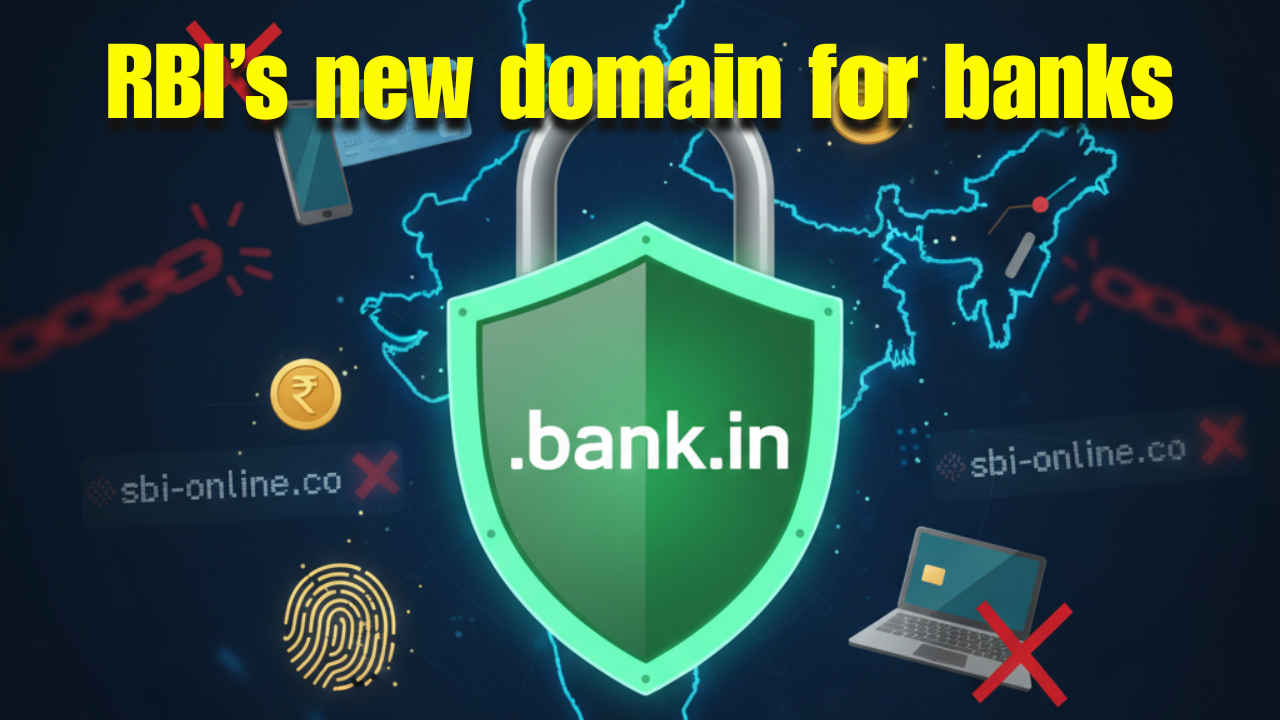 RBI’s .bank.in domain explained: Indian banking’s new shield against phishing