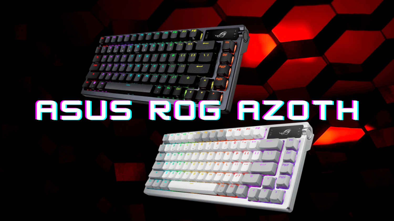 I got sent the ASUS ROG AZOTH and Reviewed it!(in comments) :  r/MechanicalKeyboards