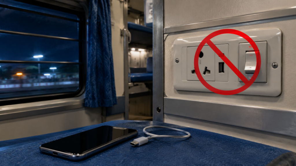 Railways to Switch Off Train Charging Points
