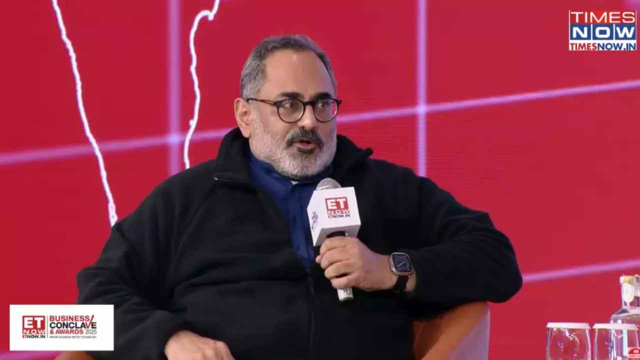 AI की रेस में भारत नहीं है पीछे..ET NOW बिजनेस कॉन्क्लेव में पूर्व केंद्रीय मंत्री राजीव चंद्रशेखर ने समझाया पूरा हिसाब-किताब