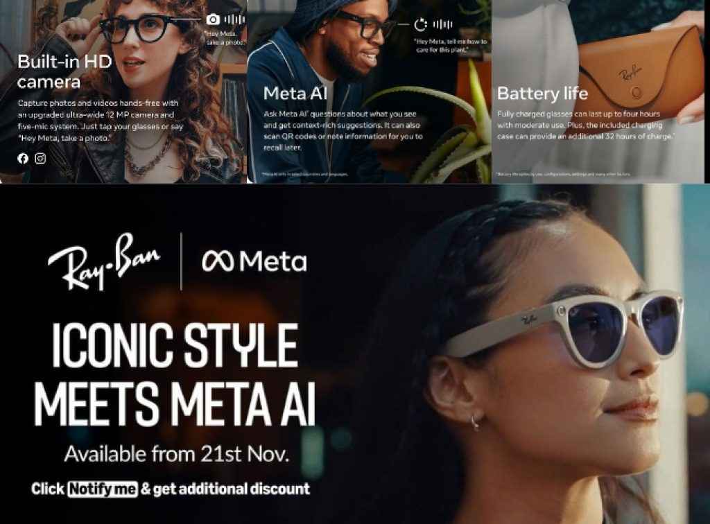 Ray-Ban Meta Smart Glasses
