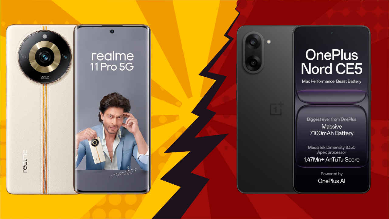 OnePlus Nord CE5 बनाम Realme 11 Pro: कैमरा, बैटरी और स्पेक्स के साथ प्राइस का कम्पैरिजन, देखें सभी डिटेल्स