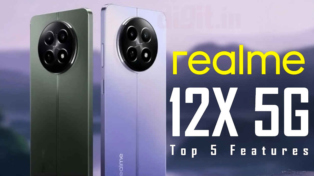 Realme 12x 5G: ಖರೀದಿಸುವ ಮುಂಚೆ 50MP ಕ್ಯಾಮೆರಾದೊಂದಿಗೆ ಟಾಪ್ 5 ಫೀಚರ್‌ಗಳ ವಿಶೇಷತೆಗಳನ್ನು ತಿಳಿಯಿರಿ!