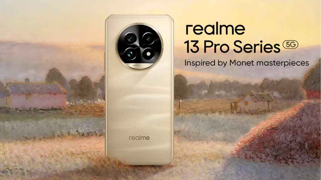 Realme 13 Pro Series 5G with monet design and ultra clear camera coming soon