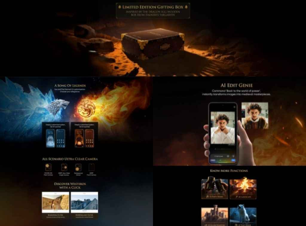 Realme 15 Pro game of thrones Limited Edition