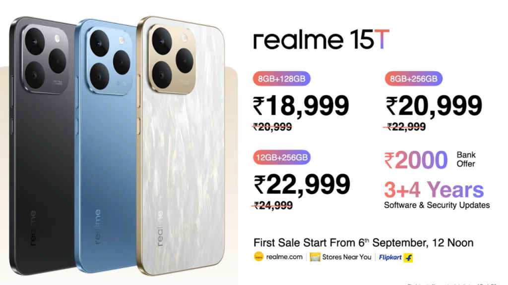 Realme 15T Launch