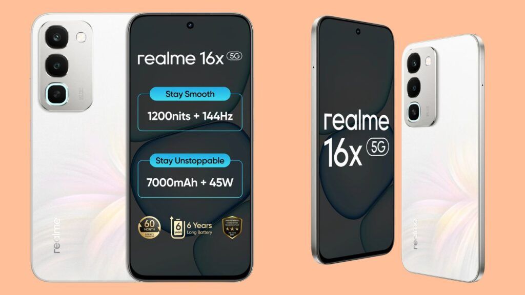 Realme 16x 5G With Dimensity 6300 SoC Launched