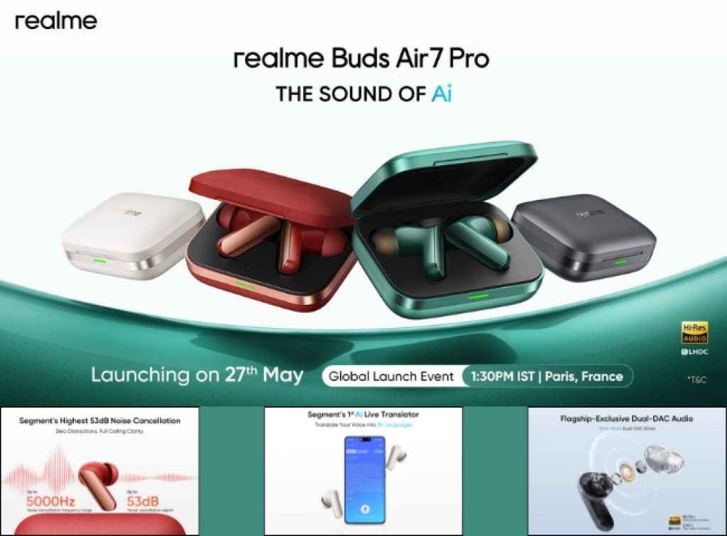 Realme Buds Air 7 Pro