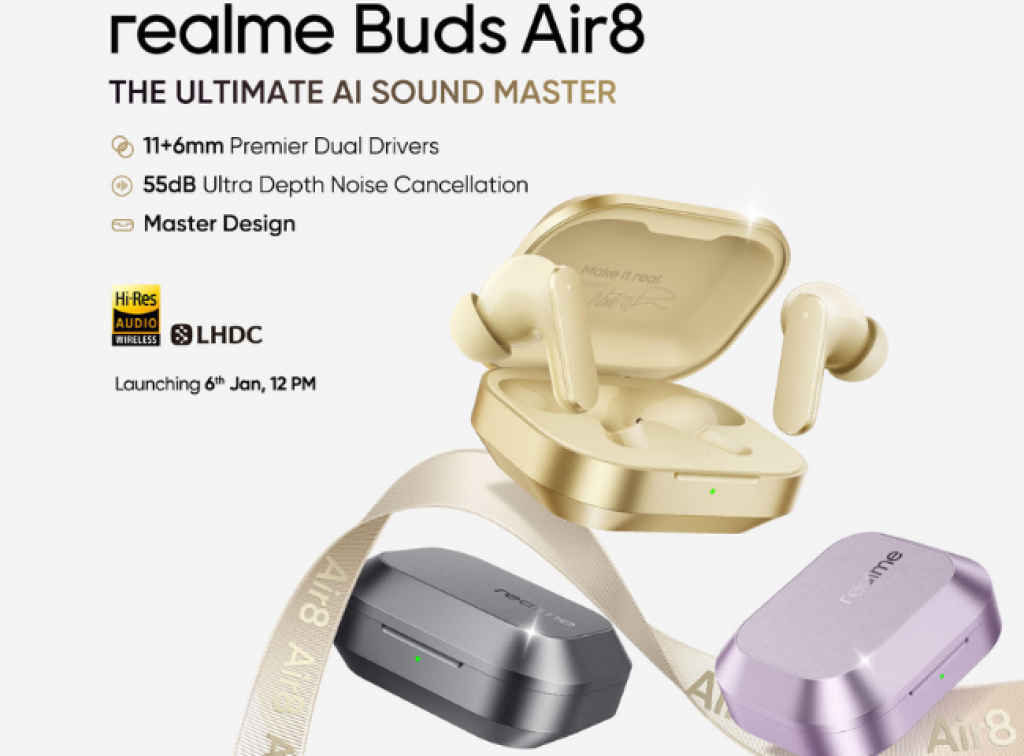 Realme Buds Air8 India Launch