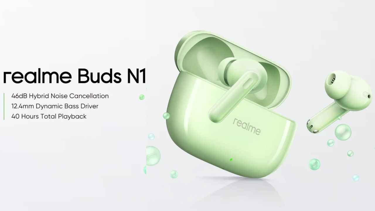 Realme இந்தியாவில் அறிமுகம் செய்தது Buds N1 TWS 40 மணி நேர பேக்கப்