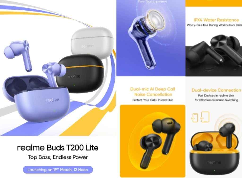 Realme Buds T200 Lite