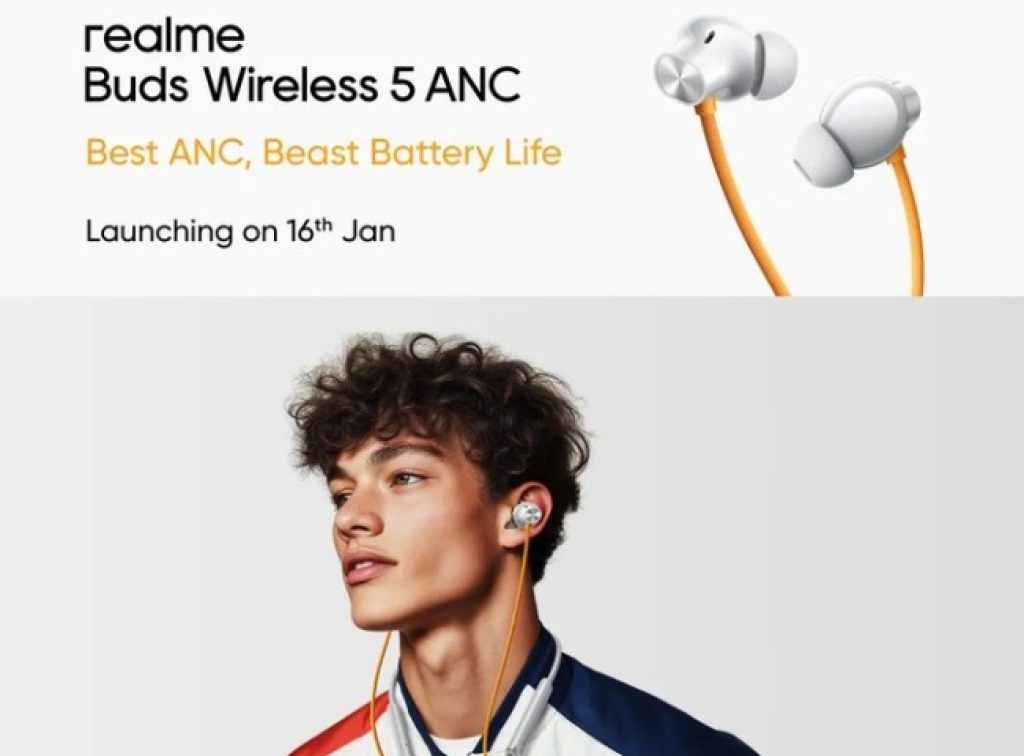 Realme Buds Wireless 5 ANC