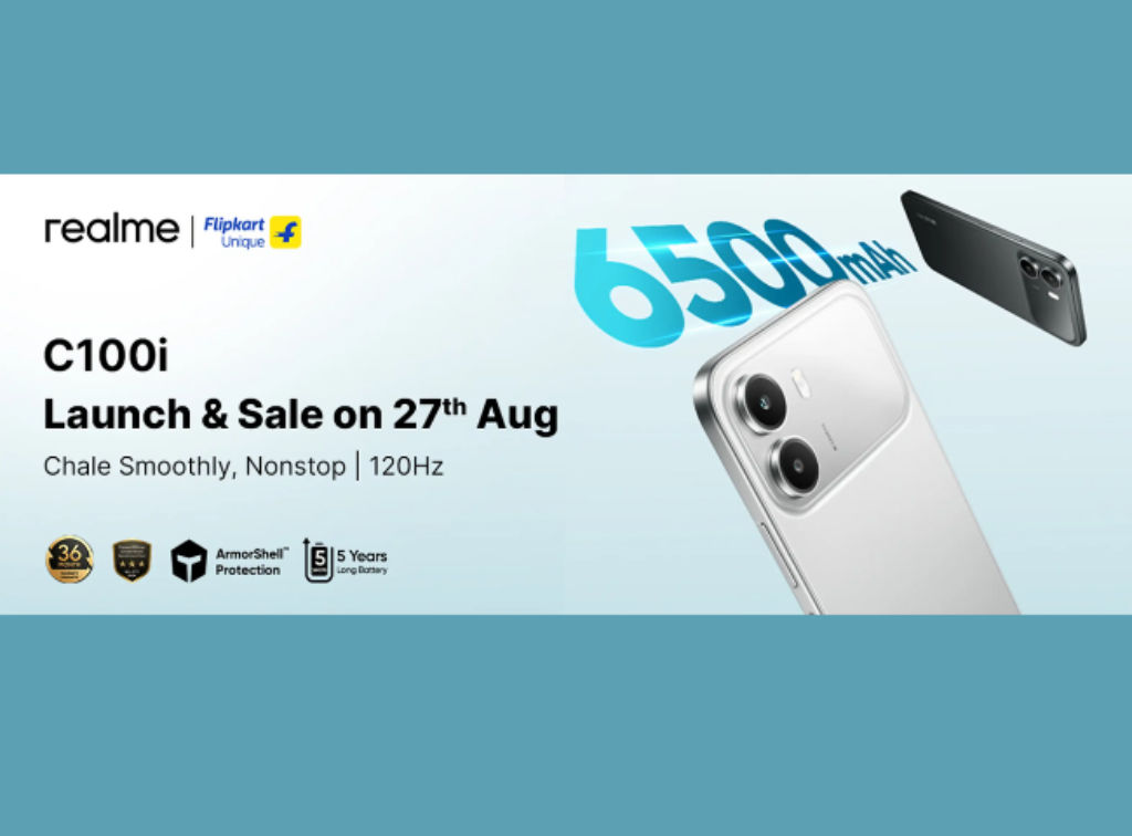 Realme C100i India launch date key specs and Flipkart availability announced