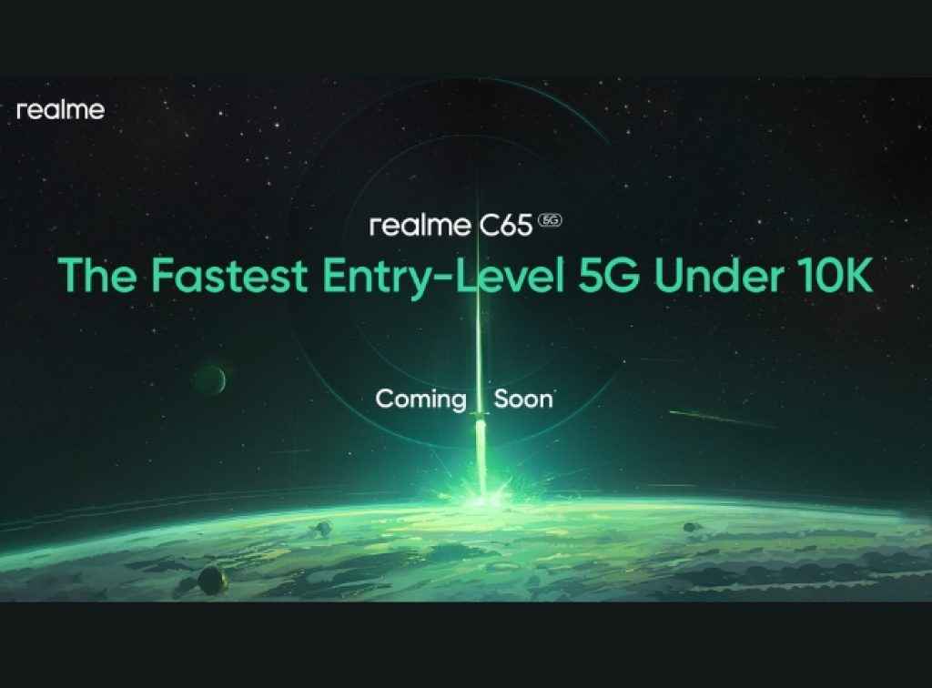 realme C65 5G confirmed to launch