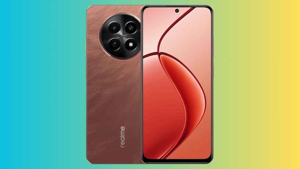 Realme C65 5g Speedy red color