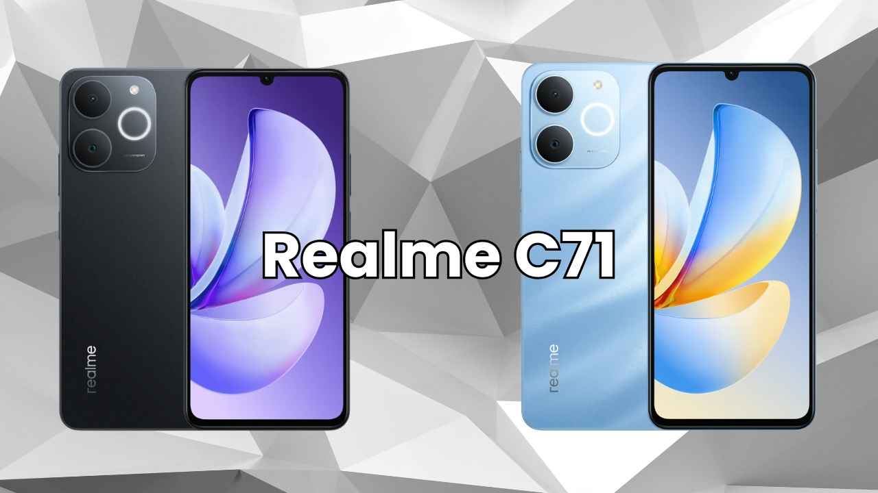 Realme C71: 7 వేల బడ్జెట్ ధరలో కొత్త ఫోన్ లాంచ్ చేసిన రియల్ మీ.!