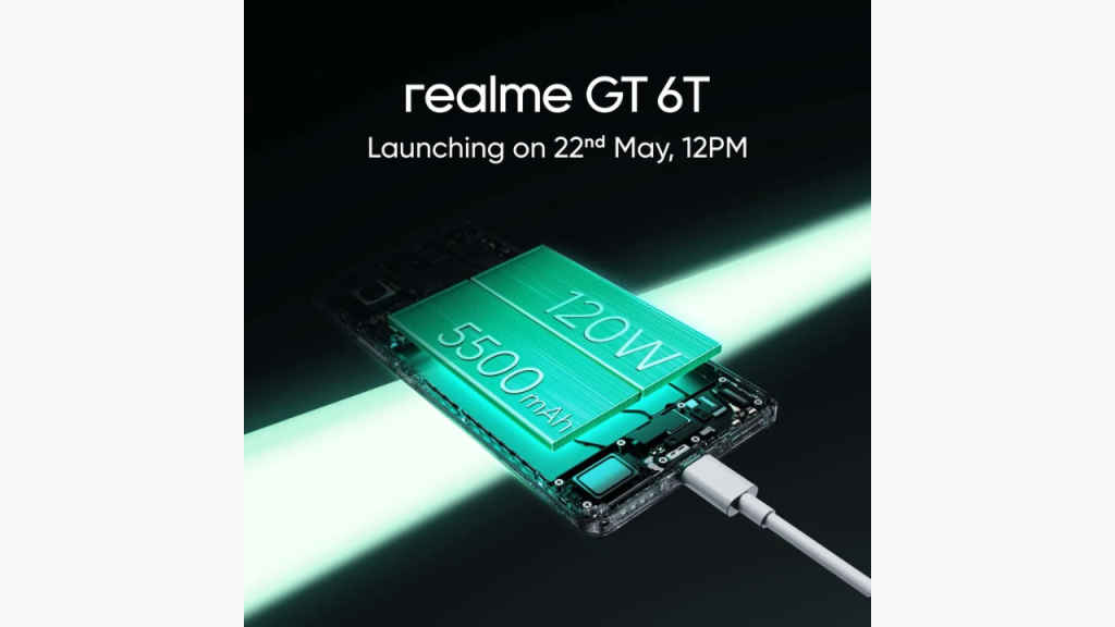 Realme GT 6T battery & charging details confirmed ahead of India launch: Check details