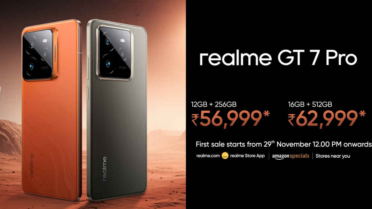 Realme GT 7 Pro ಸ್ಮಾರ್ಟ್ಫೋನ್ Snapdragon 8 Elite ಚಿಪ್‌ನೊಂದಿಗೆ ಬಿಡುಗಡೆ! ಬೆಲೆ ಮತ್ತು ಮಾರಾಟ ಯಾವಾಗ?