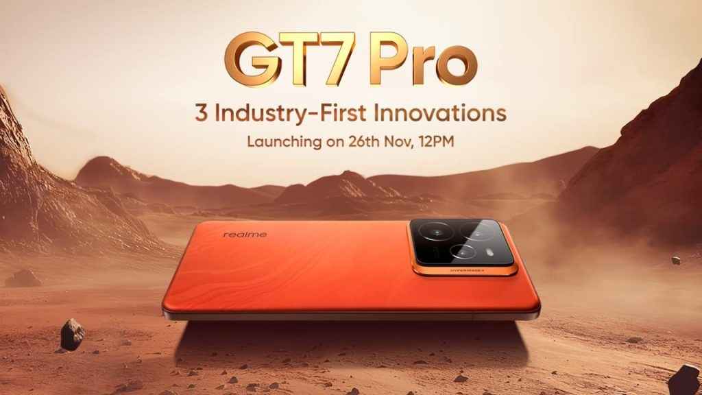 Realme GT7 Pro launching as india's first under water mode camera