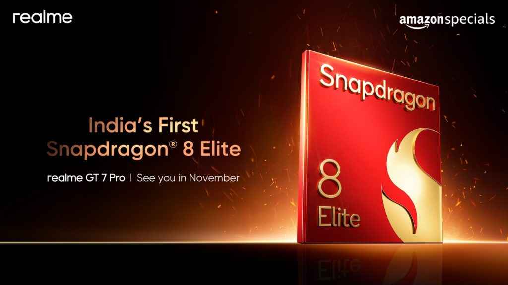 Realme GT7 Pro launching with Snapdragon 8 Elite in India