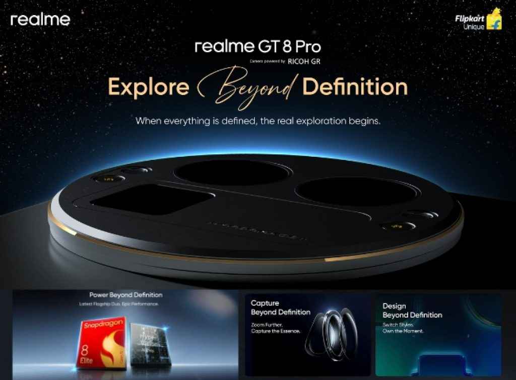 Realme GT 8 Pro to launch in India