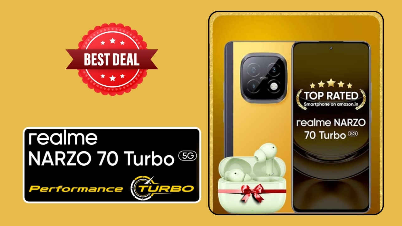 Realme NARZO 70 Turbo తో రూ. 2,199 విలువైన లేటెస్ట్ బడ్స్ ఫ్రీగా అందిస్తున్న అమెజాన్.!