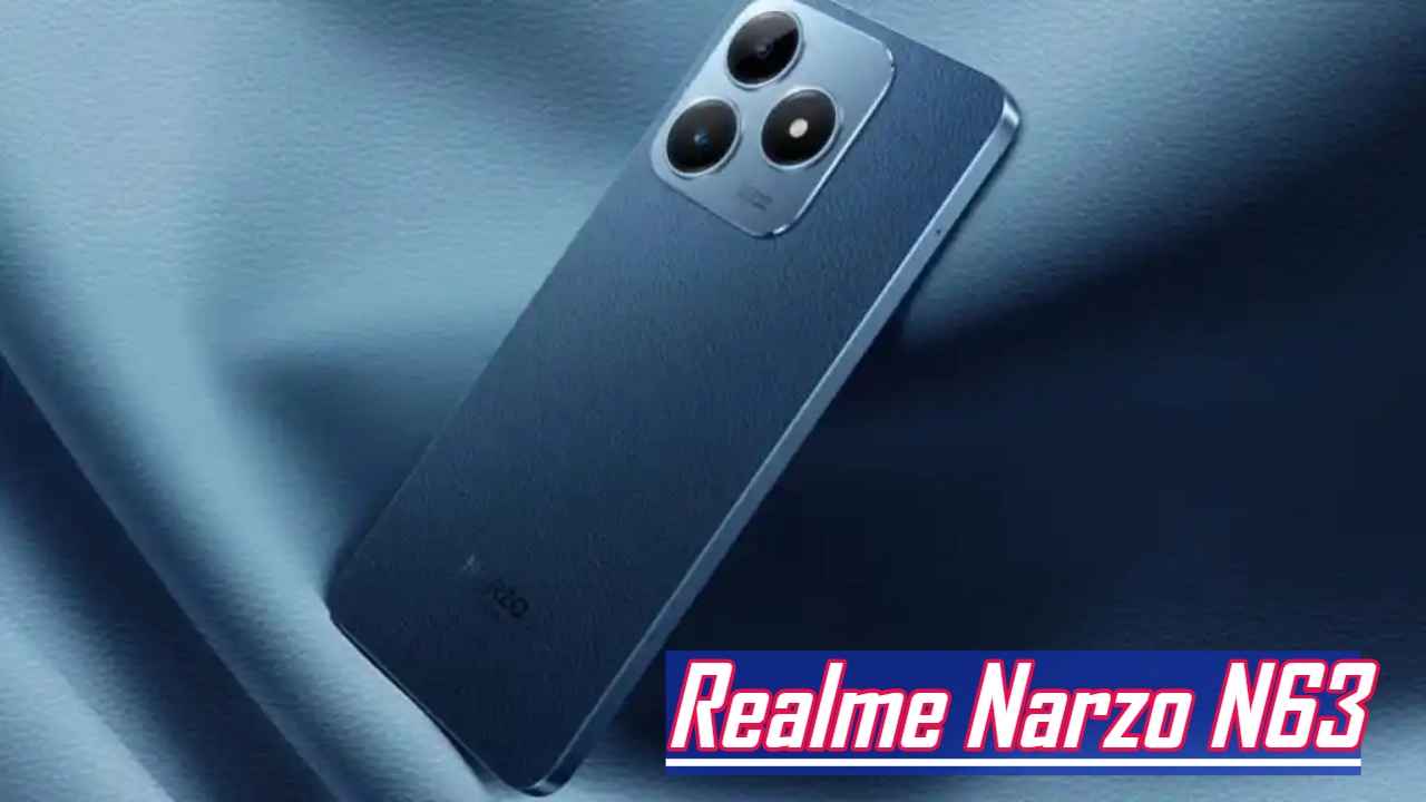 Realme Narzo N63 फोन भारतात 50MP कॅमेरासह लाँच, जाणून घ्या किंमत आणि स्पेसिफिकेशन्स। Tech News 