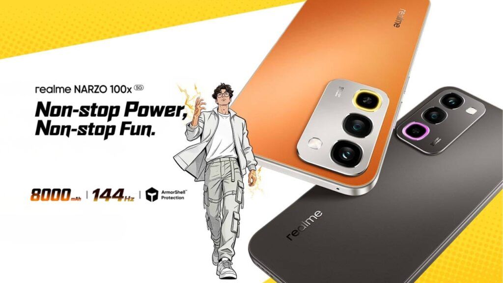 Realme Narzo 100x launching with 8000 mAh big battery