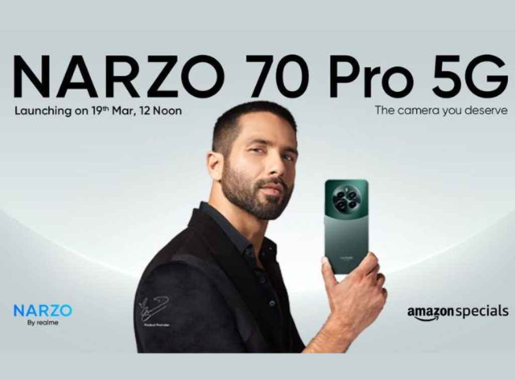 #Realme Narzo 70 Pro 5G ப் launch date 