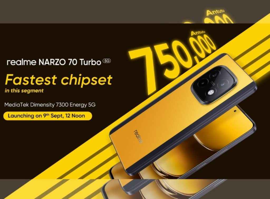 Realme Narzo 70 Turbo 5G 