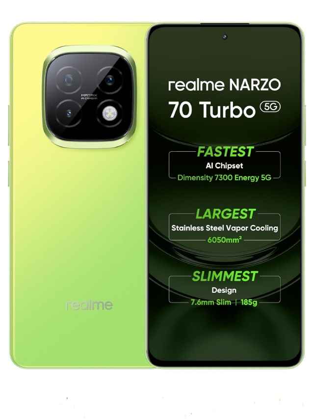 Realme Narzo 70 Turbo 5G