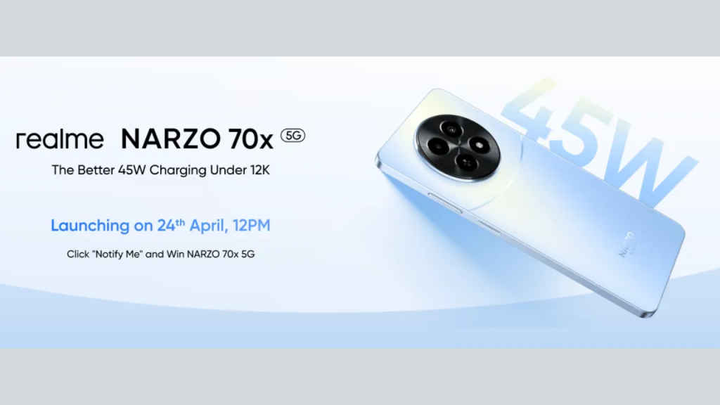 Realme Narzo 70 5G to launch in India tomorrow: Price range, chipset & more confirmed