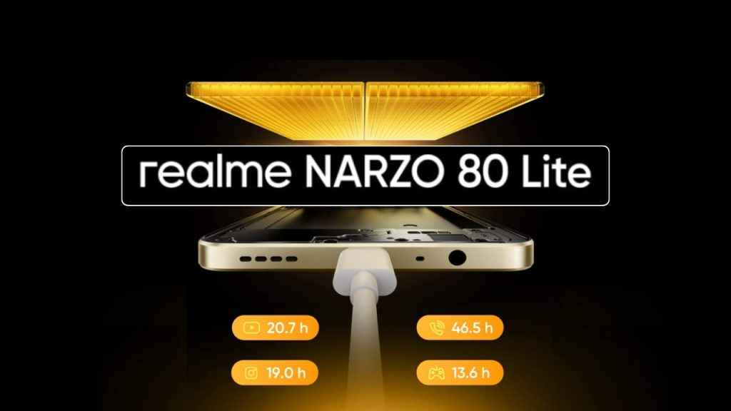 Realme Narzo 80 Lite price and features