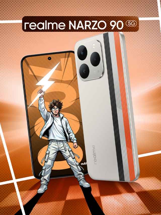 Realme Narzo 90 5G launched in India with 7000mah battery Price specs features