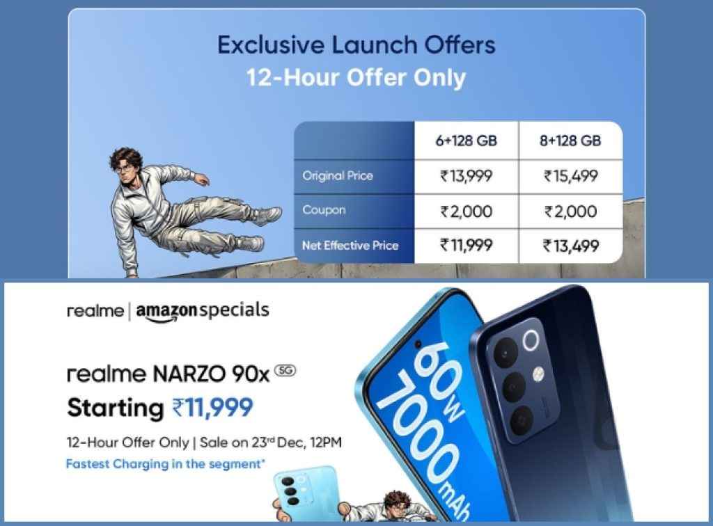 Realme Narzo 90x First Sale
