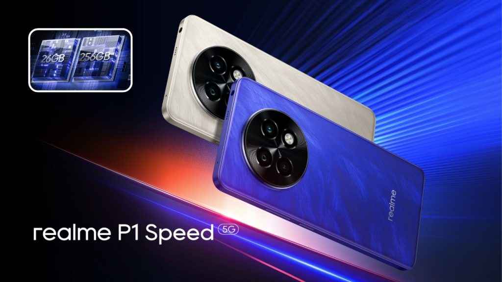 Realme P1 Speed 5G with 26GB ram and stunning design launched