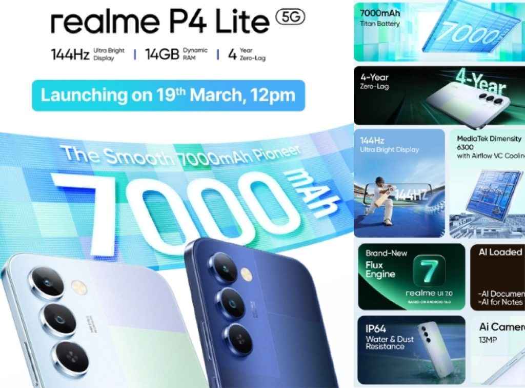 Realme P4 Lite 5G