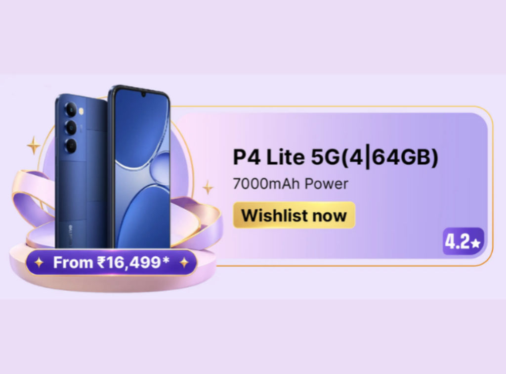 Realme P4 Lite 5G Discount Price in Flipkart BBD Sale