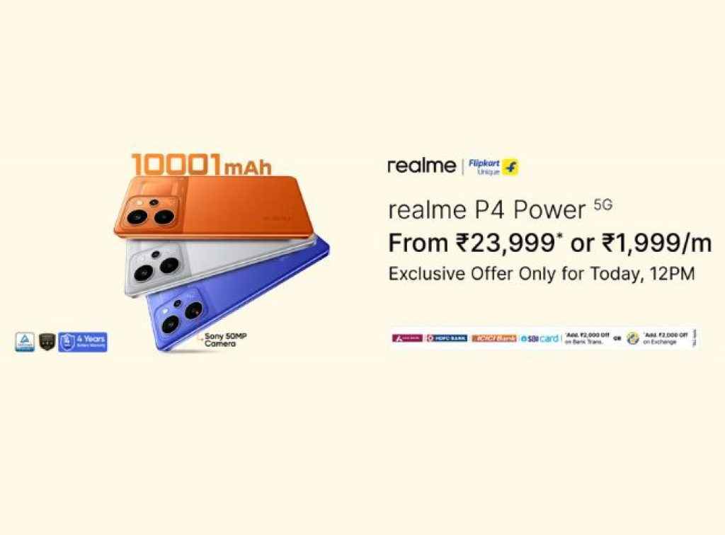 Realme P4 Power 5G discount