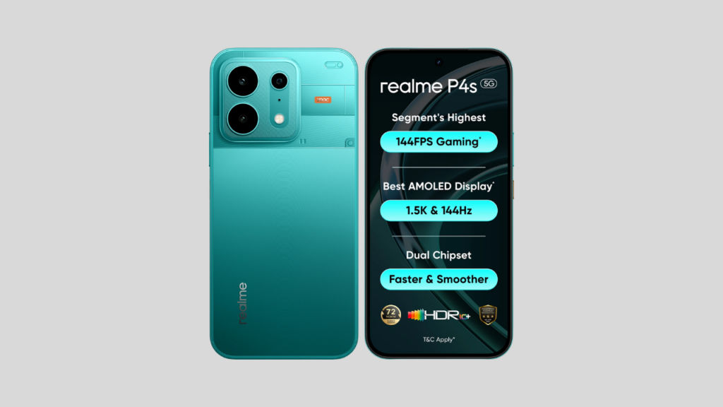 Realme P4s 5G First Sale on September 3