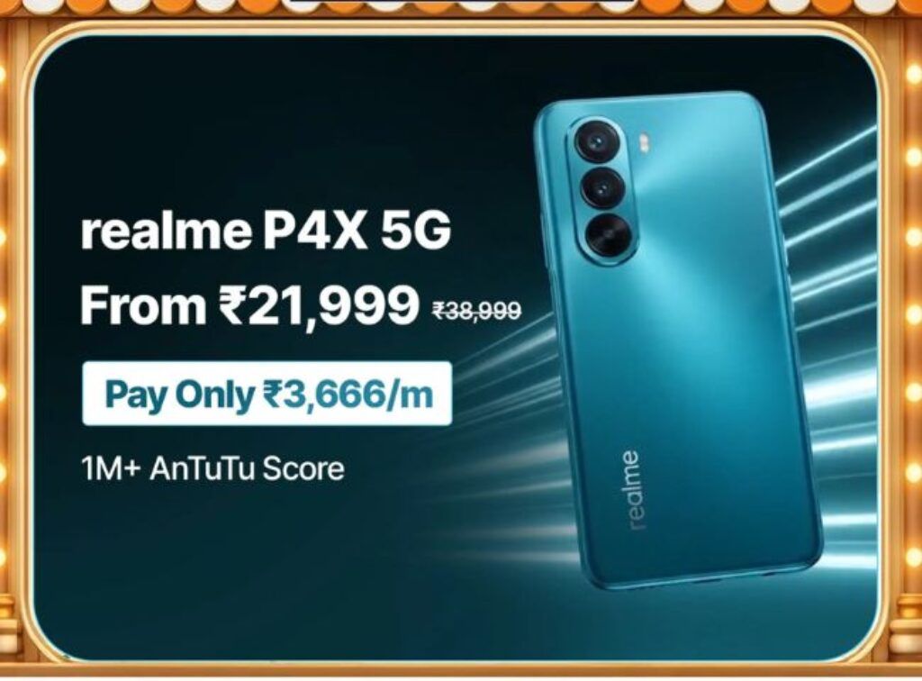 Realme P4x 5G offer