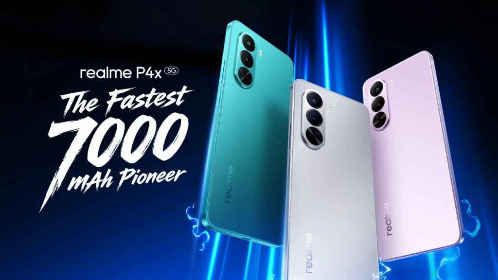 Realme P4x 5G with big 7000 mAh battery launched in India