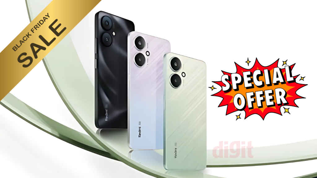 Redmi 13C 5G Price drop on Amazon Black friday sale