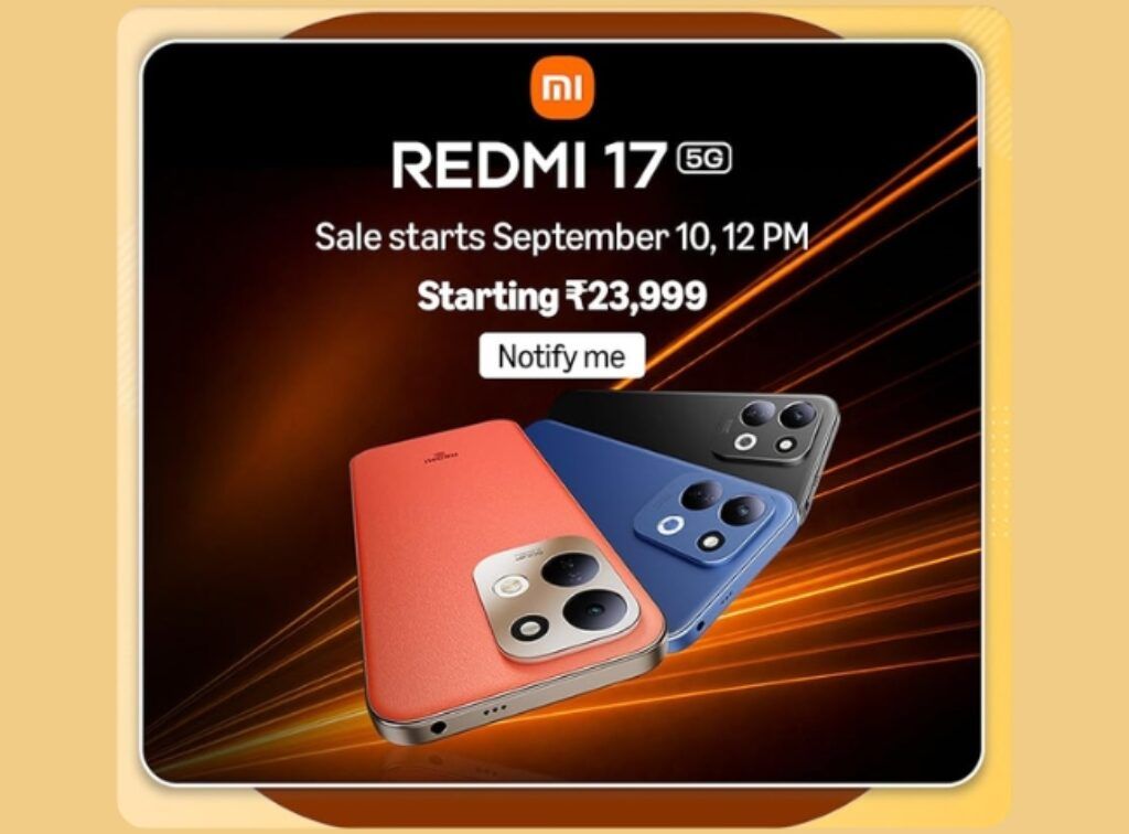 Redmi 17 5G price and offers